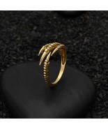 Bronze Adjustable Bird Claw Ring - $594.30 MXN