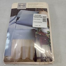 JC Penney The Home Collection Two Standard Pillow Cases Made in USA Lt Camel - £12.82 GBP