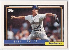 M) 1992 Topps Baseball Trading Card - Bill Swift #144 - $1.97