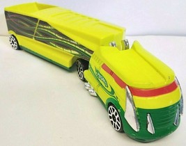 Hot Wheels Yellow Tractor Trailer Trucking Transporters Truck Diecast Ve... - £4.64 GBP
