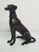 Vintage Whippet Greyhound Dog Figure Statue Figurine - $38.99