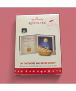 Hallmark On The Night You Were Born 2016 Keepsake Ornament Christmas Til... - $266.59 MXN