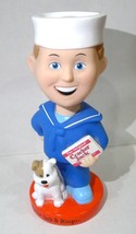 Funko Cracker Jack Sailor JACK &amp; Dog Bingo Wacky Wobbler Bobble Head 2000 - $15.51