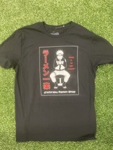 Naruto Shippuden Ichiraku Ramen Shop Black Shirt Size Large NWT - £18.94 GBP