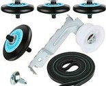 Dryer Idler Roller Drum Belt Repair Kit Samsung DV419AGW DV42H5000EW DV3... - $16.82