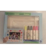 Decorate Your Own Picture Frame Kit Bed Bath &amp; Beyond Craft NEW! - £10.50 GBP