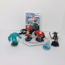 Disney Infinity 1.0 Starter Nintendo Wii Video Game Monsters Inc Incredibles - £19.70 GBP