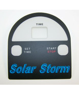 Solar Storm Timer Overlay Decal sticker Tanning Bed Parts LPI Control Panel - €18,98 EUR