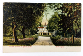 SCHLOSS FAVORITE b. BADEN-BADEN PARKEINGANG NO 781 POSTCARD Unposted Unsent - $6.64