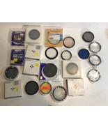 Lot of Camera Lens Filter&#39;s  Hoya  Other Brands Various Sizes - $441.60 MXN