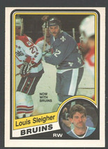 Boston Bruins Louis Sleigher 1984 OPC O Pee Chee Hockey Card #290 nr mt - £0.39 GBP
