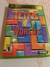 Tetris Worlds Microsoft Original Xbox Game Disc Manual Case 2002 Complete Tested - £5.85 GBP