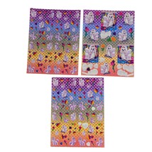 Vintage Lisa Frank Shih Tzu Dog Puppy Rainbow Mini Sticker Sheet Set S270 S674 - £58.96 GBP