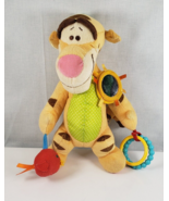 Disney Baby Tigger On-the-Go Activity 10&quot; Plush Animal Stroller Car Seat... - $19.96 CAD