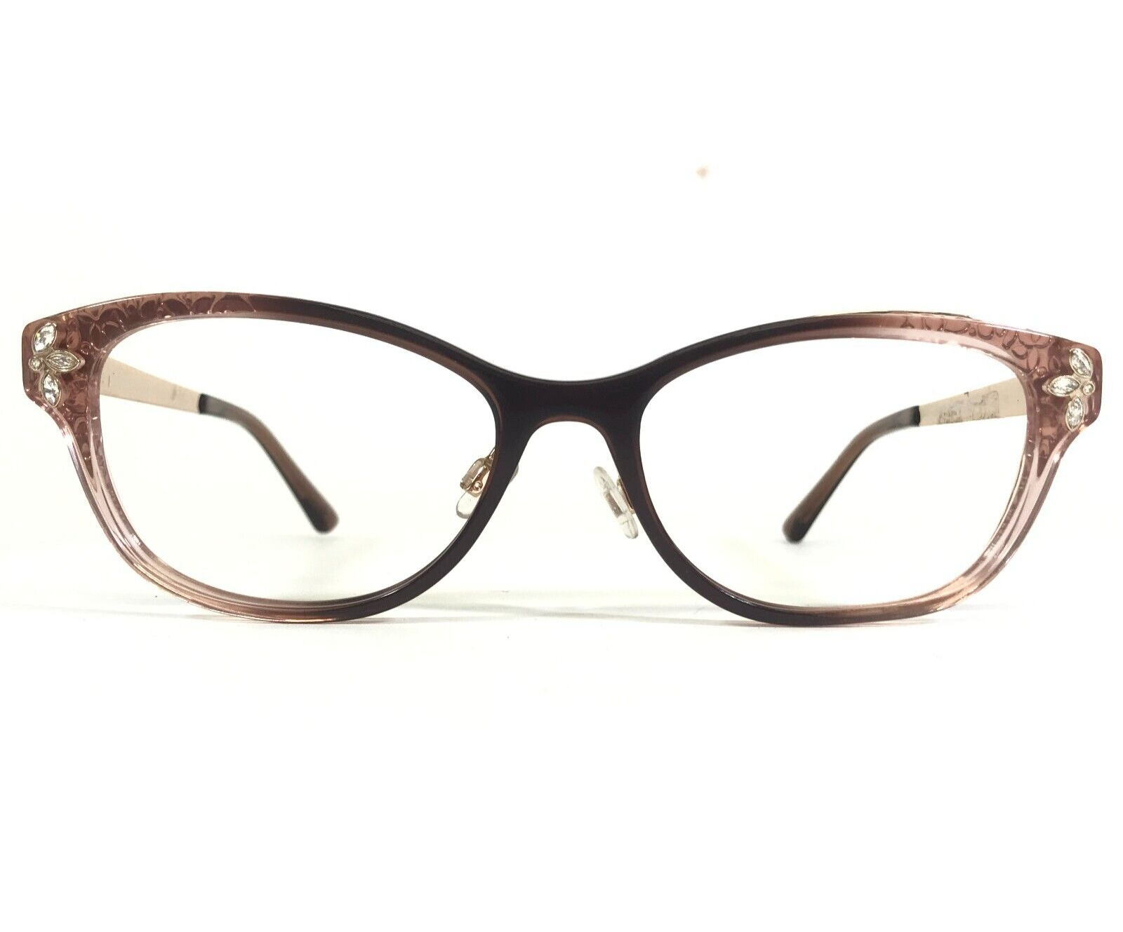 Primary image for bebe Eyeglasses Frames BB5168 200 TOPAZ GRADIENT Square Full Rim 53-17-140