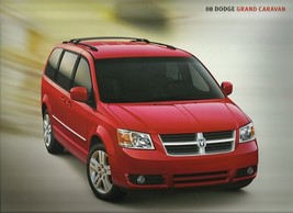 2008 Dodge GRAND CARAVAN sales brochure catalog 08 SE SXT - $6.00