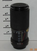 Vintage RMC Tokina 80-200mm 1:4.5 Telephoto Focus Lens 052 8110138 - $62.77