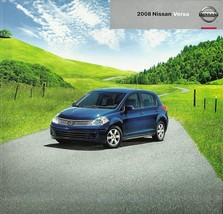 2008 Nissan VERSA sales brochure catalog US 08 1.8 S SL - £4.70 GBP
