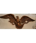 Vintage Syroco American Eagle Wall Hanging Plaque  Model 3762 46” X 18&quot; ... - $214.70