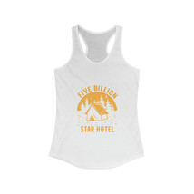 Ideal Women&#39;s Tank-Top: Racerback, Slim Fit, Camping Graphic - £20.58 GBP+