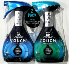 2 Pack Febreze Un Stopables Touch Fabric Spray Fresh And Breeze 16.9 Oz - £25.80 GBP