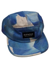 Rip N Dip 5 Panel Blue Camp Cap Rare Ripndip Beanie Hat - $118.79