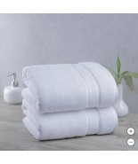Welspun Purely Indulgent Towel Set White 2-Piece Egyptian Cotton 640 GSM - $75.21 CAD+