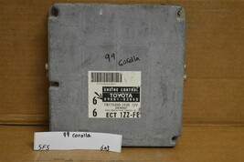 1999 Toyota Corolla Engine Control Unit ECU 8966102560 Module 603-5F5 - £15.32 GBP