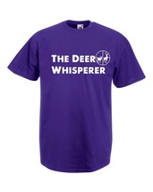 Mens T-Shirt Deer Hunting Quote The Deer Whisperer, Deers Hunt Shirts - £19.73 GBP