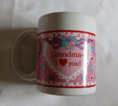 Avon Grandma Hugs and Kisses  Grandma I Love You Coffee Cup Mug - £6.16 GBP