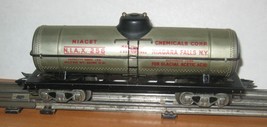 Marx 256 Tank Car &quot;O&quot; Gauge Nlax Niagra Falls Ny - £15.65 GBP