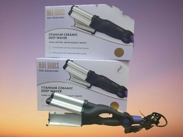 Hot Tools  Pro Signature Ceramic Titanium  Deep Hair Waver - $33.57