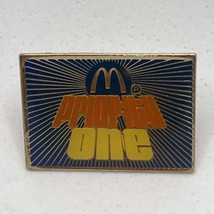 McDonald’s Priority One Employee Crew Fast Food Restaurant Enamel Lapel ... - £4.65 GBP