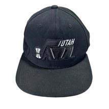 Mitchell &amp; Ness Utah Jazz Black/White Adjustable Snapback Hat Acrylic &amp; ... - €27,23 EUR