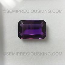 Natural Amethyst African Octagon Step Cut 19X13mm Royal Purple Color VVS Clarity - £667.13 GBP