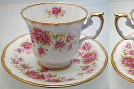 Pretty Elizabethan Abundant Rose Bouquet Tea Cup Set - £15.12 GBP