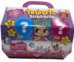 Boxy Babies Triplets Surprise  Boxy Babies Includes 12 Boxes New Unopened - £19.70 GBP