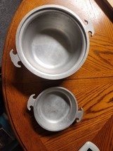 Vintage Guardian Service Cookware Cast Aluminum Stew Pot Bowl Lot of 2 - $34.60