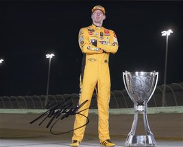 AUTOGRAPHED 2019 Kyle Busch #18 M&amp;Ms Racing MONSTER CUP SERIES CHAMPION ... - £88.85 GBP