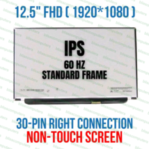 12.5" Led Fhd 1080p Ips Panel Display Screen Ag Ibm Lenovo Thinkpad X260 - £72.14 GBP