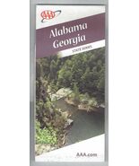 2008 AAA Map Alabama Georgia - $9.85