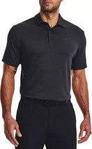 Under Armour Men&#39;s SMALL SM Golf Performance 3.0 Polo Black/Pitch Gray S... - $29.99