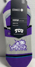 TCU Horn Frogs Super Invisible Socks SZ Large New - $9.89