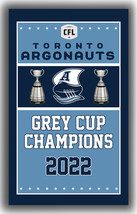 Toronto Argonauts Football Team Champions Flag 90x150cm 3x5ft Best Banner - $14.55