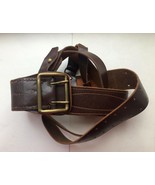 1960&#39;s Russian Soviet Officer Leather Portupee Belt Shoulder Strap Belt ... - £77.87 GBP