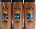 3X  Pantene Pro V Truly Relaxed Hair Moisturizing Shampoo 12.6 Oz Each - £27.42 GBP