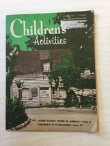Children&#39;s Activities Magazine - October 1958 - Stories, Games, Puzzles, Poems - £3.88 GBP