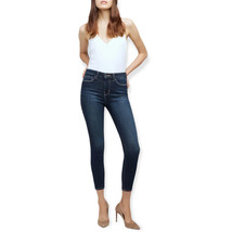 L&#39;agence Margot High Rise Skinny Jeans Orlando Dark Wash Ankle Crop Stretch 25 - £45.79 GBP