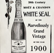 Moet And Chandon Champagne 1906 Advertisement Wine Geo A Kessler DWAA21 - $39.99