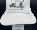 Vtg Central Freight Lines Trucking Foam Mesh Snapback Trucker Hat Cap US... - £15.45 GBP